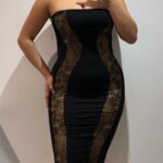 VESTIDO ENCAJE SILUETA