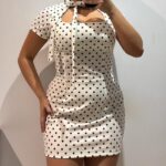 VESTIDO LUNARES LAZO