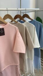 CAMISETA ENCAJE PICO - Imagen 2