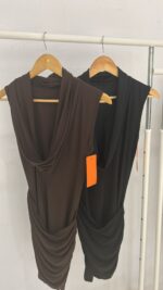 VESTIDO FRUNCIDO CASCADA - Imagen 2