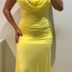 VESTIDO CASCADA LARGO