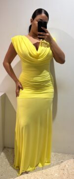 VESTIDO CASCADA LARGO