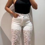 VAQUERO ENCAJE BLANCO