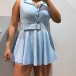 VESTIDO VOLANTE