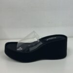 ZUECO TRANSPARENTE NEGRO