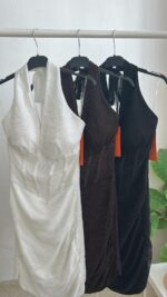 VESTIDO CORSÉ ENCAJE CORTO - Imagen 2