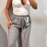 PANTALON LINO RAYAS