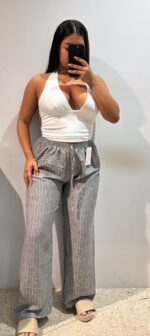PANTALON LINO RAYAS