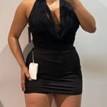 FALDA LICRA FRUNCIDA