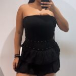 FALDA VOLANTE TACHUELA