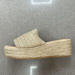 SANDALIA BAJA RAFIA