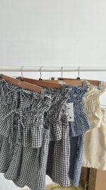 CONJUNTO VICHY LAZOS CORTOS - Imagen 2