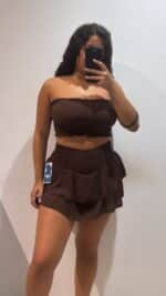 CONJUNTO ABEJA FALDA