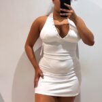 VESTIDO HALTER TACHUELAS