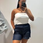 PANTALÓN CORTO VAQUERO