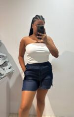 PANTALÓN CORTO VAQUERO