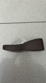 ZUECO TRANSPARENTE MARRÓN POLIPIEL - Imagen 2
