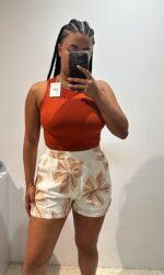 PANTALÓN CORTO ESTAMPADO