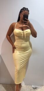 VESTIDO CUADRITOS