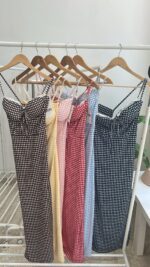 VESTIDO CUADRITOS - Imagen 2
