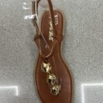 SANDALIA 3 TACHES CAMEL