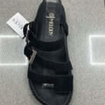 SANDALIA DEDO HEBILLA NEGRA