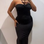 VESTIDO HONOR NEGRO BOLA