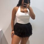 FALDA VOLANTE PERFORADA