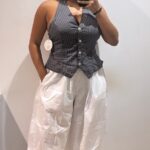 TOP CHAQUETILLA CUADROS
