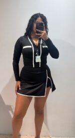 CONJUNTO LICRA FALDA