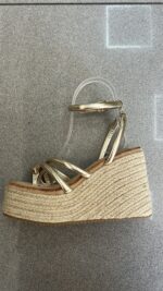 SANDALIA ANILLO DORADA - Imagen 2