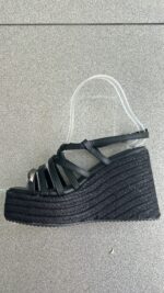 SANDALIA ANILLLO NEGRA - Imagen 2