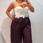 PANTALON PUÑO SATEN ZARA