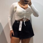 TOP FRUNCE CUERDA