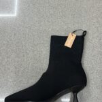 BOTA CALCETIN FINA NEGRA