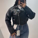 CHAQUETA POLIPIEL OVERSIZE