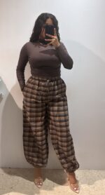 PANTALÓN PUÑO CUADROS NEW