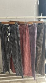 PANTALON ATERCIOPELADO CUADROS - Imagen 2