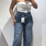 VAQUERO BOLSILLO TIRAS CLARO