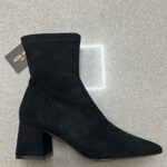 BOTA TACON CUADRADO BAJO NEGRO