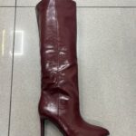 BOTA ALTA FINA POLIPIEL BURDEOS