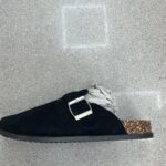 ZUECO HEBILLA LOW NEGRO