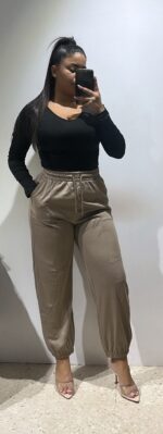 PANTALON PUÑO ALGODON BASICO