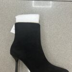 BOTA T FINO ALTA CAÑA BAJA RIGIDA NEGRA