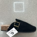 ZUECO HEBILLA NEGRO PELO