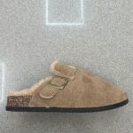 ZUECO HEBILLA KAKI PELO