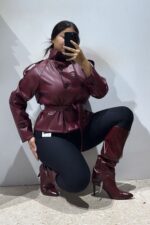 CHAQUETA POLIPIEL CUELLO - Imagen 3